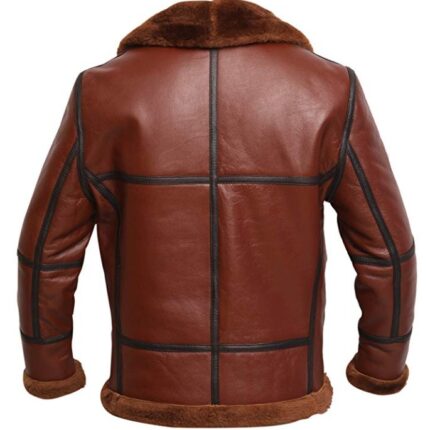 Men’s RAF British Shearling Aviator Jacket 3
