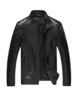 Men Fashion Leather Motorcycle Jacket 1