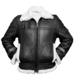 RAF B3 Aviator Shearling Bomber Jacket 4
