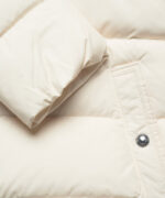 Womens Cream Puffer Jacket 2