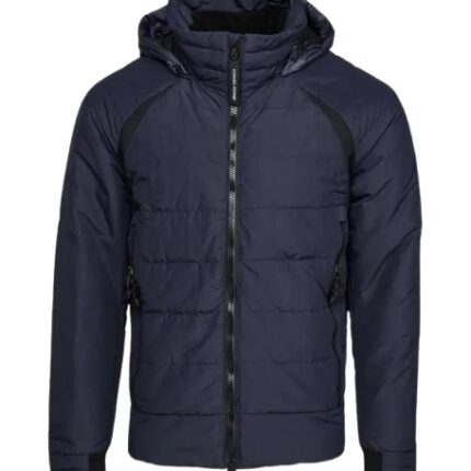 Mens Blue Puffer Jacket 1