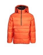 Women’s Orange Puffer Down Jacket 1