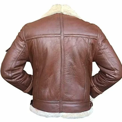 RAF B3 Aviator Shearling Bomber Jacket 2