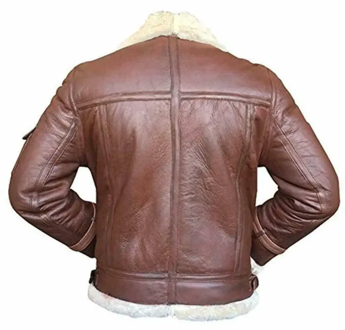 RAF B3 Aviator Shearling Bomber Jacket 2