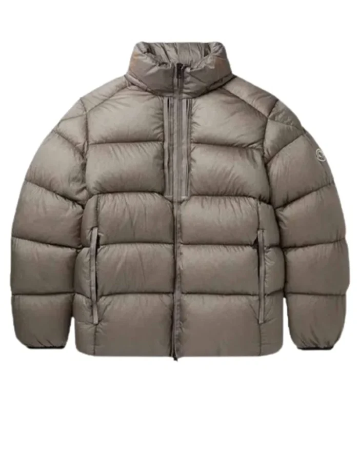 Mens Grey Puffer Jacket 1