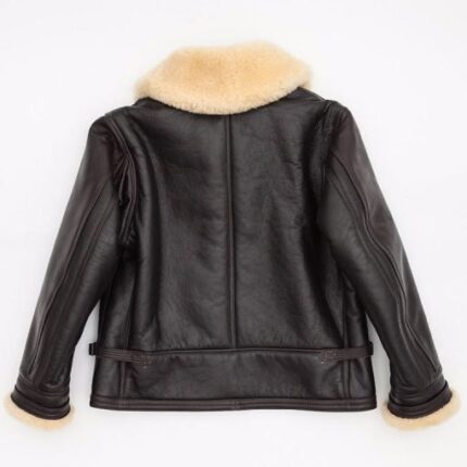 Navy M-445A Flight Shearling Leather Jacket 2