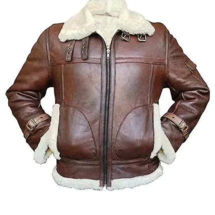 RAF B3 Aviator Shearling Bomber Jacket 1