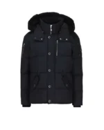 Men’s Charcoal Puffer Jacket 1