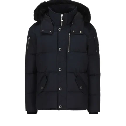Men’s Charcoal Puffer Jacket 1