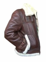 RAF B3 Aviator Shearling Bomber Jacket 3