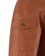 Men’s Genuine Leather Classic Biker Jacket 5