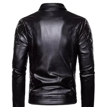 Men’s Black Retro Aviator Jacket 2