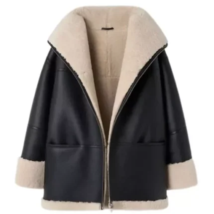 Women B3 RAF Aviator Sheepskin Leather Jacket 1