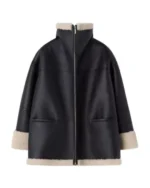 Women B3 RAF Aviator Sheepskin Leather Jacket 3