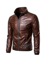 Men’s Brown Retro Aviator Jacket 2