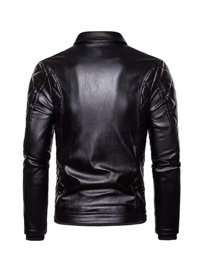 Men’s Black Retro Aviator Jacket 2
