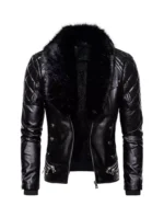 Men’s Black Retro Aviator Jacket 1