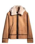 B3 Fur Aviator Shearling Sheepskin Bomber Jacket 1