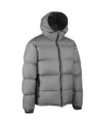 Women’s Grey Puffer Down Jacket 2