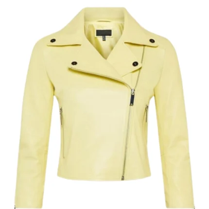 Faux Leather Women’s Biker Jacket 1