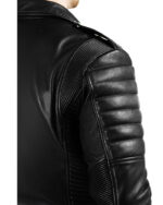 Men’s Vintage Premium Black Biker Leather Jacket 2