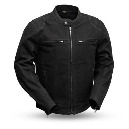 Qualifier Menās Motorcycle Canvas Jacket 1