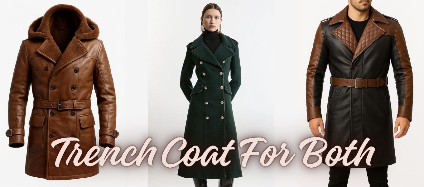 Trench coat for both
