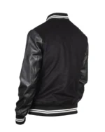 Harrison Black Varsity Jacket 3