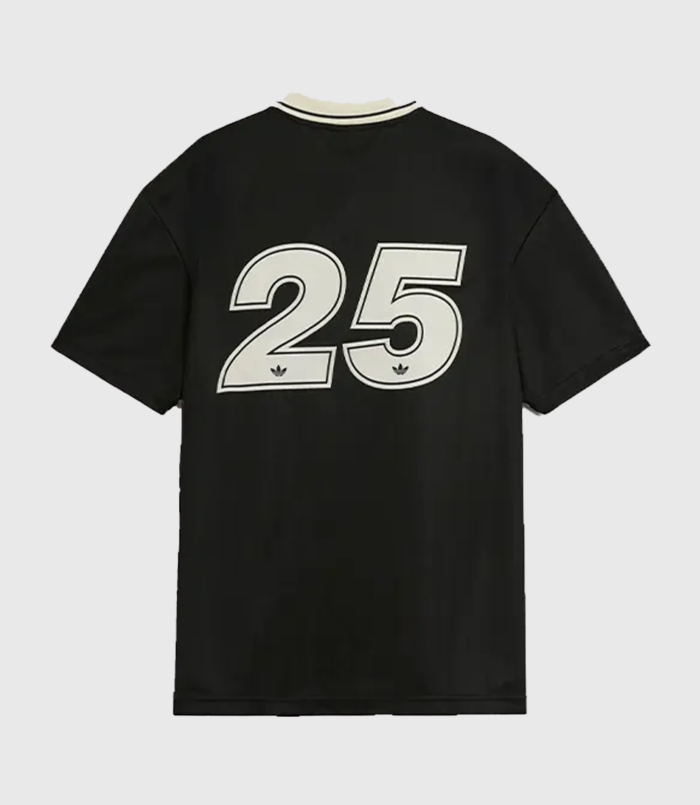 Adidas x Oasis Tour Jacquard Black Jersey