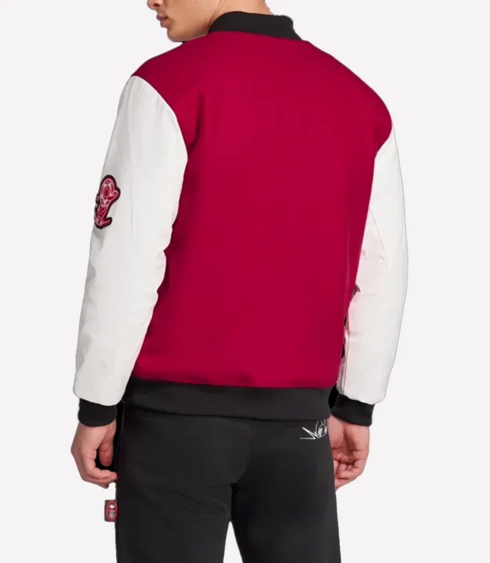 Adidas Ajax Full-Snap Varsity Jacket