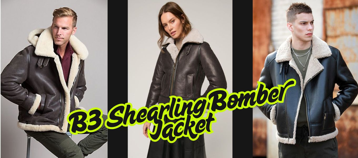 B3 Shearling Bomber Jacket