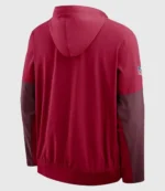 Commanders Nike Sideline Anorak Hoodie Jacket
