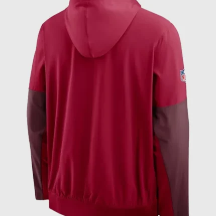 Commanders Nike Sideline Anorak Hoodie Jacket