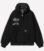 CLIPSE x Carhartt WIP OG Active Black Hooded Jacket