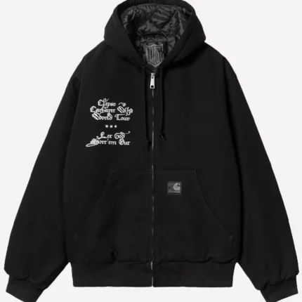 CLIPSE x Carhartt WIP OG Active Black Hooded Jacket