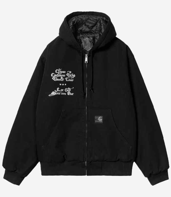 CLIPSE x Carhartt WIP OG Active Black Hooded Jacket