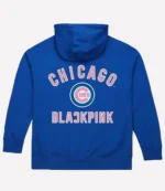 Chicago Cubs Mitchell & Ness x BLACKPINK Royal Limited Edition Pullover Hoodie