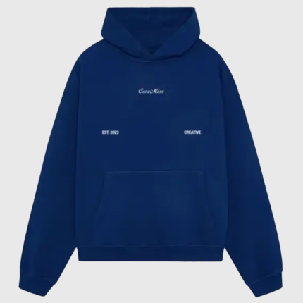 Unisex Coramisa Dice Pullover Blue Fleece Hoodie