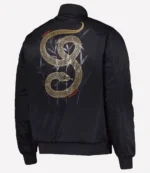 2025 Formula 1 Year of the Snake Bomber Jacket Black