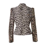 Leopard Premium Gold Button Blazer Jacket 2