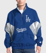Los Angeles Dodgers Cooperstown Chief Half-Zip Jacket