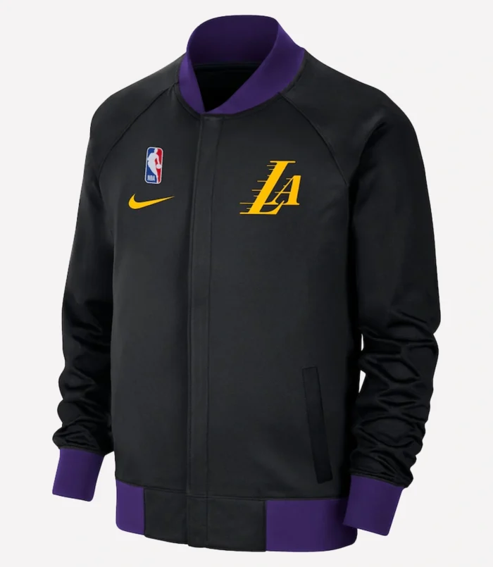 Los Angeles Lakers Showtime Performance Jacket Black