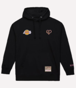 Los Angeles Lakers Mitchell & Ness x BLACKPINK Black Pullover Hoodie
