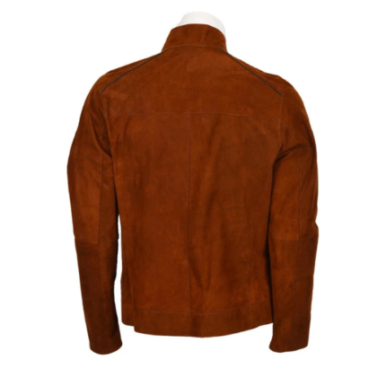 Men's Bomber Biker Suede Leather Jacket 2
