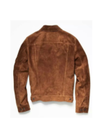 Men's Brown Premium Suede Leather Jacket 2