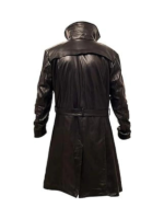 Men's Brown Premium Trench Long Coat 2