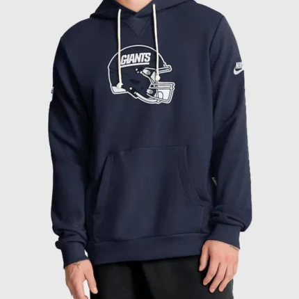 New York Giants Nike Sideline Alt Performance Pullover Hoodie