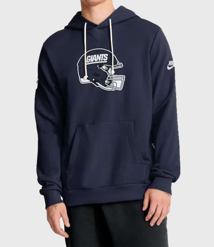 New York Giants Nike Sideline Alt Performance Pullover Hoodie