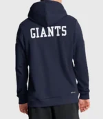 New York Giants Nike Sideline Alt Performance Pullover Blue Hoodie