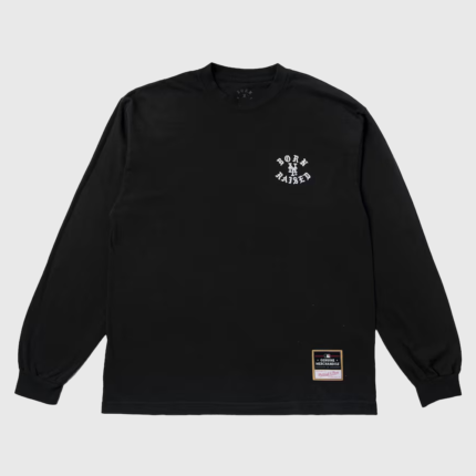 New York Mets Mitchell & Ness Born X Raised in New York Long Sleeve Arch T-Shirt